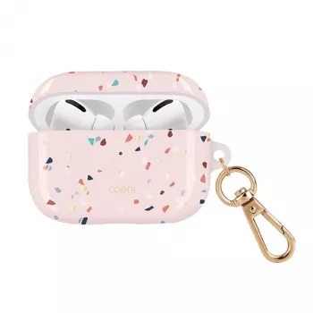 UNIQ Coehl Terrazzo hoes voor Apple AirPods Pro – blush pink