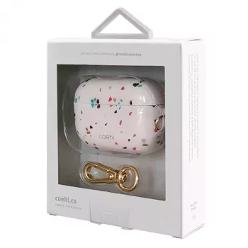 UNIQ Coehl Terrazzo hoes voor Apple AirPods Pro – blush pink
