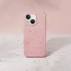 UNIQ Coehl Terrazzo hoes voor iPhone 14 Plus / 15 Plus, koraalroze
