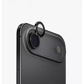 UNIQ Optix aluminium cameralensbeschermer voor iPhone Air met applicator, Blauw (Uni001869)