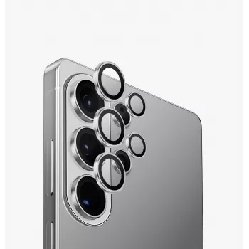 UNIQ Optix aluminium camera-lensbescherming voor Samsung Galaxy S26 Ultra - zwart