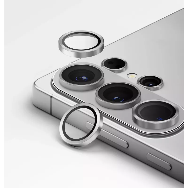 UNIQ Optix aluminium camera-lensbescherming voor Samsung Galaxy S26 Ultra - zwart