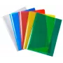 SAX 5 A4 schriftomslagen, verschillende kleuren, transparant PP