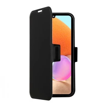 Screenor Clever Case hoes voor Samsung Galaxy A17, zwart