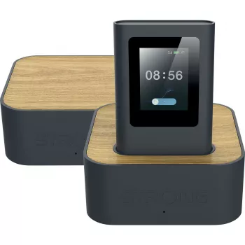 Strong HOPI-5G-DM6 5G Wi-Fi 6 router AX3000 dualband, 2.5G poort, nano-SIM, zwart
