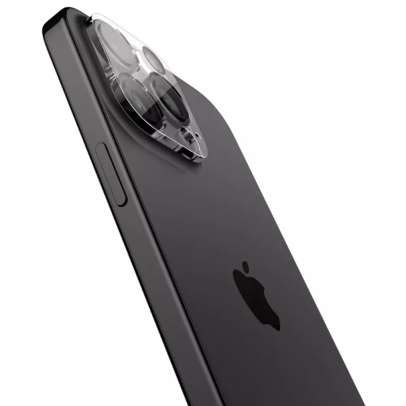 Spigen Optik TR camera-lensbescherming 2-pack voor iPhone 14 Pro/Pro Max & 15 Pro/Pro Max - kristalhelder