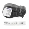 BRADY BMP41/BMP51/BMP53/M511 low-profile polyester etiketten, wit, 38,1 mm x 38,1 mm, 250 etiketten/rol