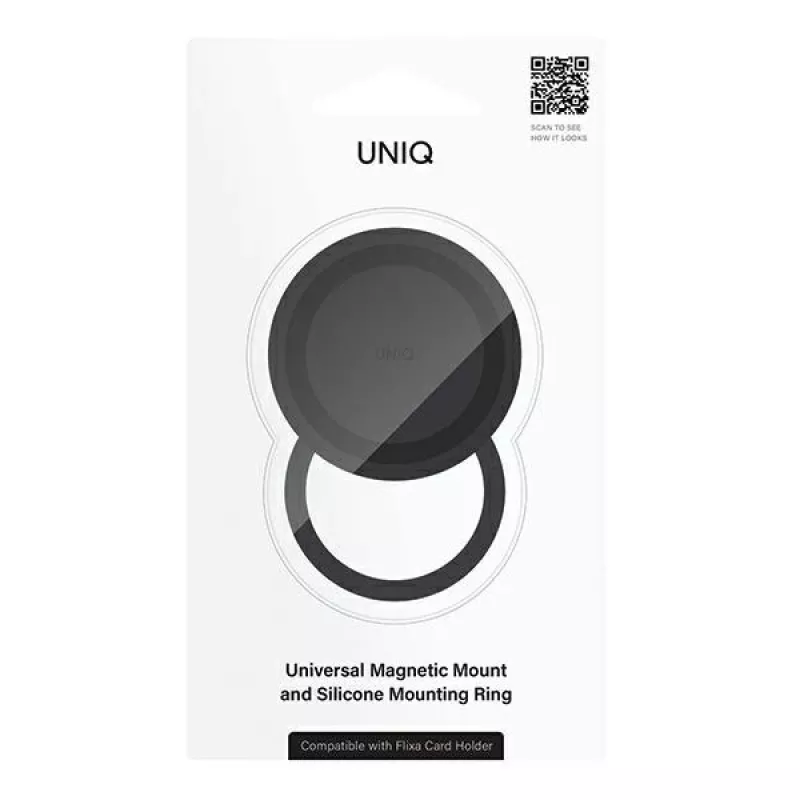 UNIQ Flixa magnetische basishouder, Jet Black