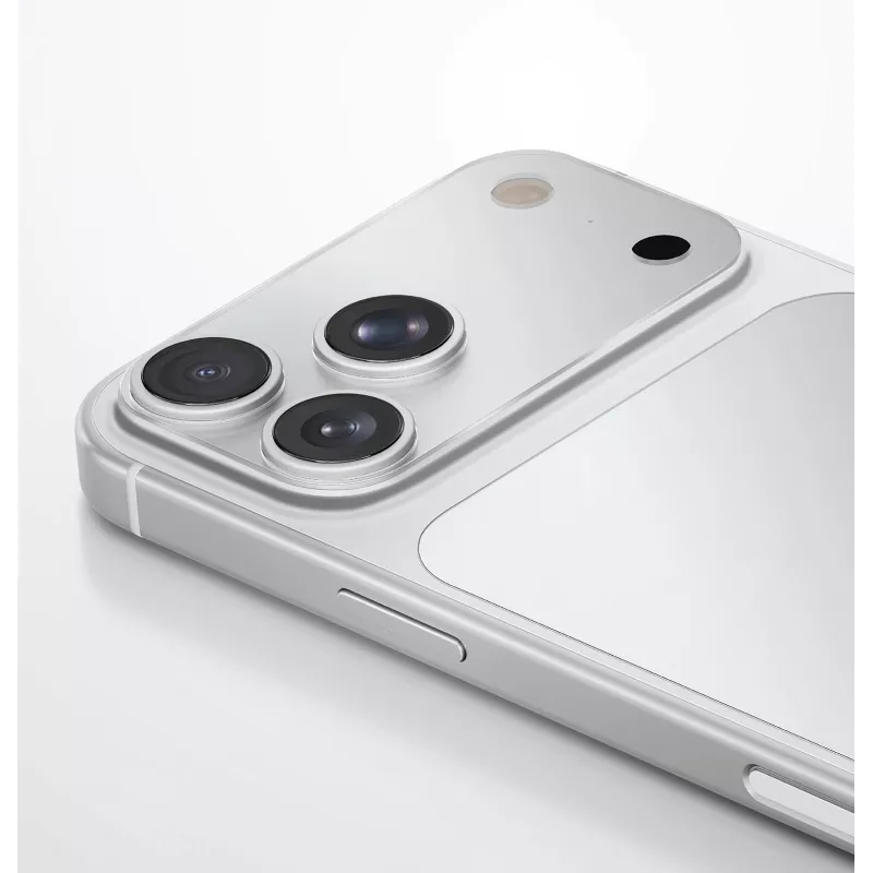 UNIQ Optix Aeroshield+ camera-modulebescherming voor iPhone 17 Pro Max transparant