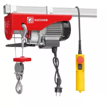 HOLZMANN MASCHINEN ESZ250D-230V Elektrische kabelierlier 250 kg dubbelstrengs 125 kg enkelstrengs 230 V