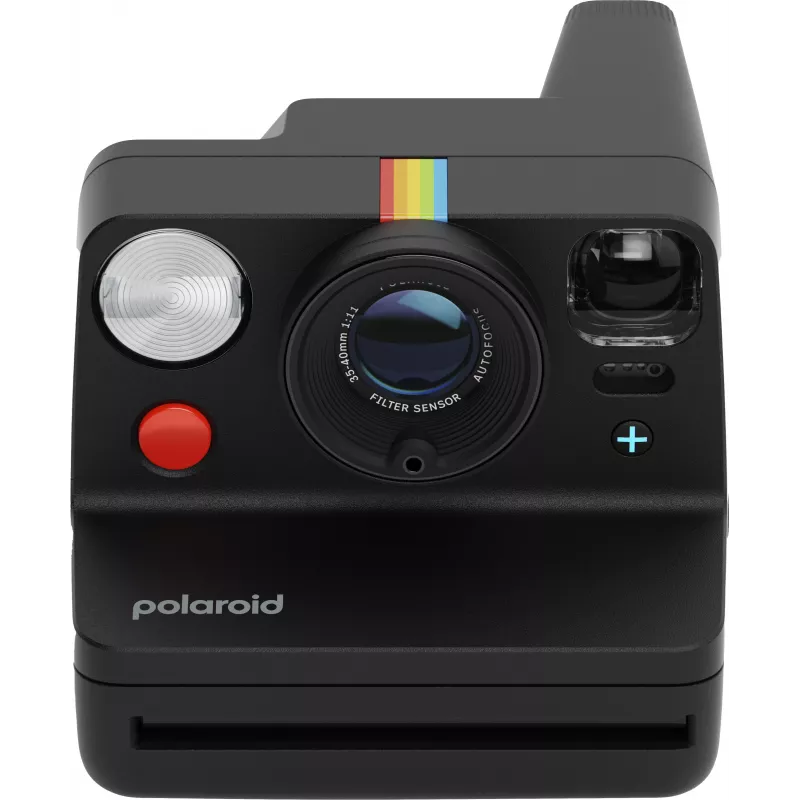 Polaroid Everything Box Now+ Gen 3 zwart directklaarcamera-set met 2x Color 600 film dubbelpak