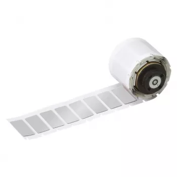 BRADY M710 labelprinter-etiketten - wit polyester, 31,75 mm x 25,4 mm, permanent hechtend, 2500 etiketten/rol