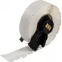 BRADY M6C-375-498 herpositioneerbaar multifunctioneel vinylstof-etiket, wit, 9,53 mm x 9,14 m