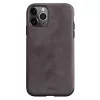 UNIQ Sueve iPhone 11 Pro hoesje van liquid silicone, taupe warm grey