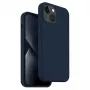 UNIQ Lino Marine Blue hoesje voor iPhone 14 Plus / 15 Plus 6,7 inch