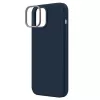 UNIQ Lino Marine Blue hoesje voor iPhone 14 Plus / 15 Plus 6,7 inch