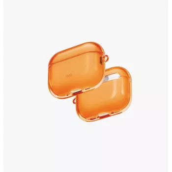UNIQ Glase hoesje voor AirPods Pro 3, Oranje
