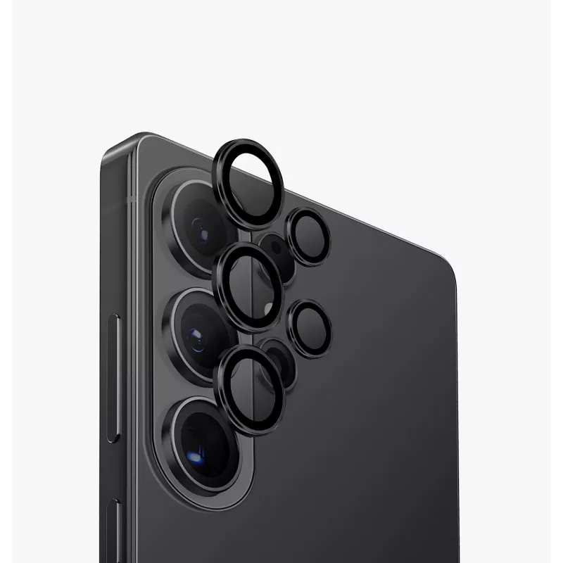 UNIQ Optix aluminium cameralensbeschermer voor Samsung Galaxy S26 Ultra, Zilver