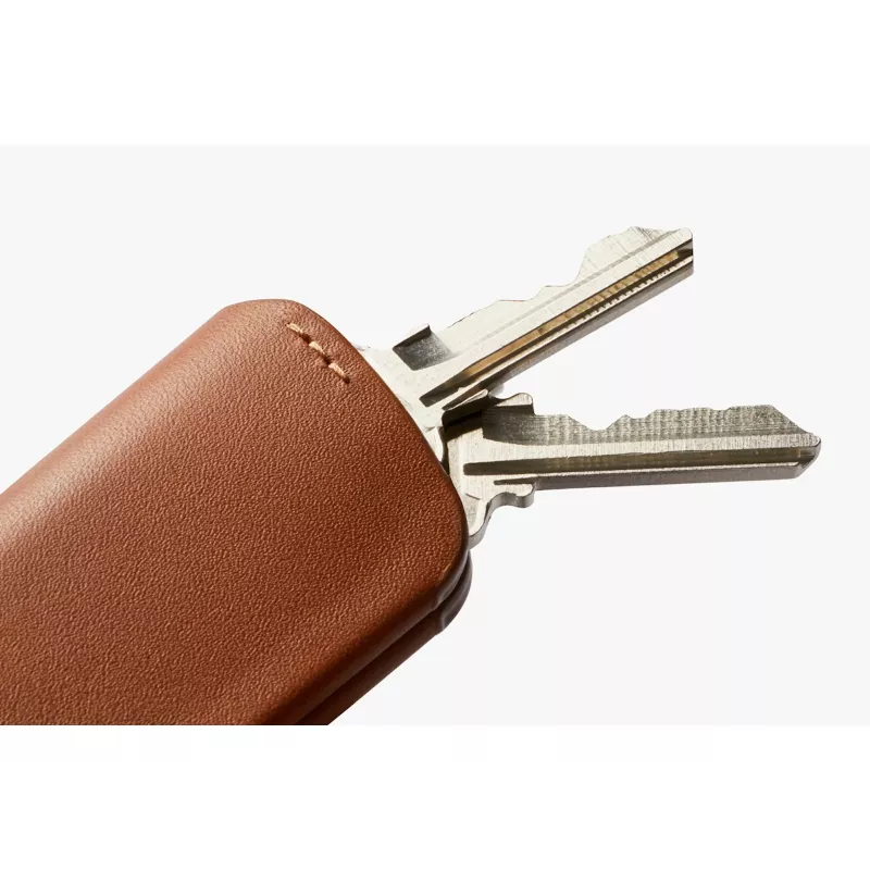 Bellroy Key Cover 3rd Edition karamel leren sleutelorganizer
