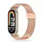 Tech-Protect MilaneseBand roestvrijstalen bandje voor Xiaomi Smart Band 8, roségoud