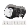 BRADY BMP51/BMP53/M511 zelflaminerende vinyl labelset, 25,4 mm x 6,4 m, wit/transparant, B-499