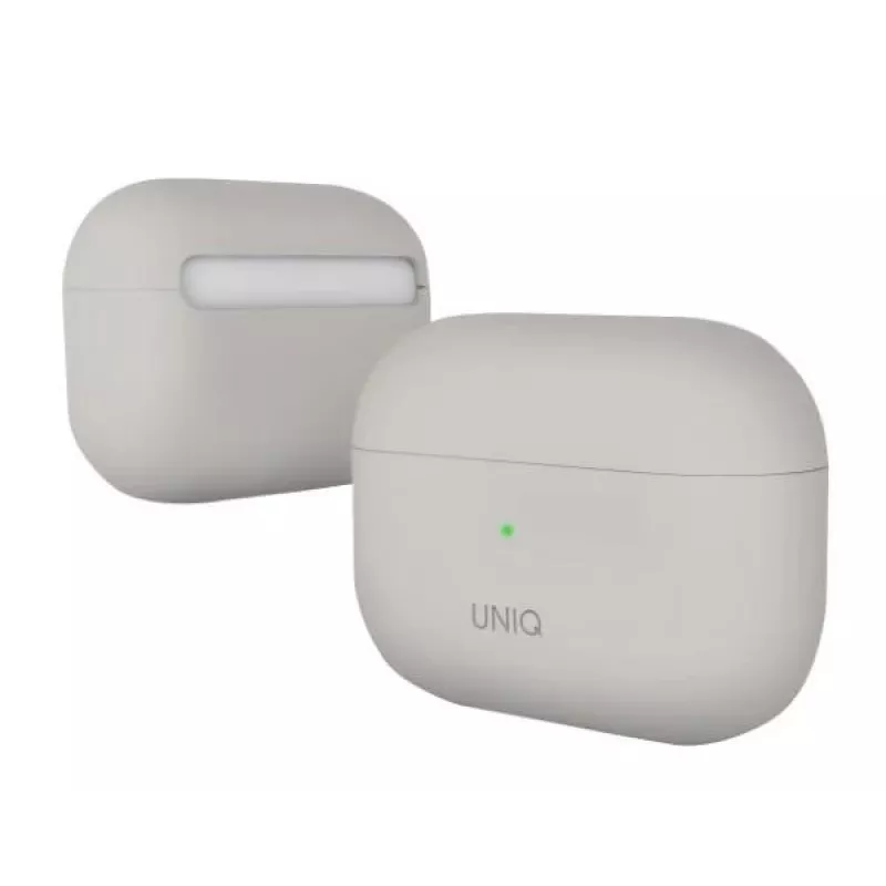 UNIQ Lino siliconenhoes voor Apple AirPods Pro - beige ivory