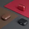 UNIQ Terra echtleren case voor Apple AirPods Pro – olijfgroen