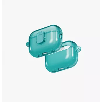 UNIQ Glase Pro Lock hoesje voor AirPods Pro 3, Turquoise