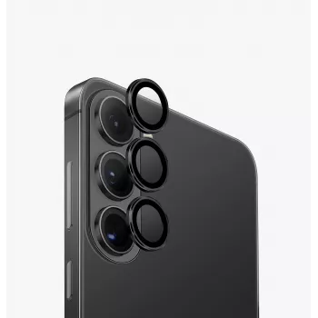 UNIQ Optix aluminium camera-objectiefbescherming voor Samsung Galaxy S26 / S26+ - zilver