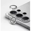 UNIQ Optix aluminium camera-objectiefbescherming voor Samsung Galaxy S26 / S26+ - zilver