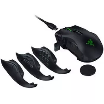 Razer Naga V3 Pro draadloze gaming-muis, 8000 Hz - zwart