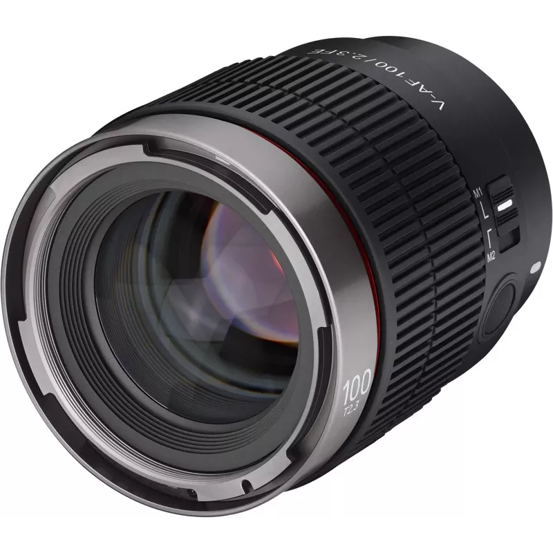 Samyang V-AF T 2.3/100 FE Sony E autofocus teleobjectief