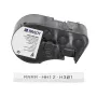 Brady M4C-250-7641 zelflaminerende vinyl-kabelmarker voor BMP51/BMP53, 38,1 mm x 19,05 mm, wit/transparant, 6,4 m rol