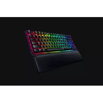Razer Huntsman V2 Tenkeyless bedraad optisch gamingtoetsenbord, Linear Red-switches, Scandinavische indeling, RGB (RZ03-03940700-R3N1)
