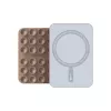 Skinarma Stax MagSafe zuignaphouder voor auto, dashboard en voorruit, champagner