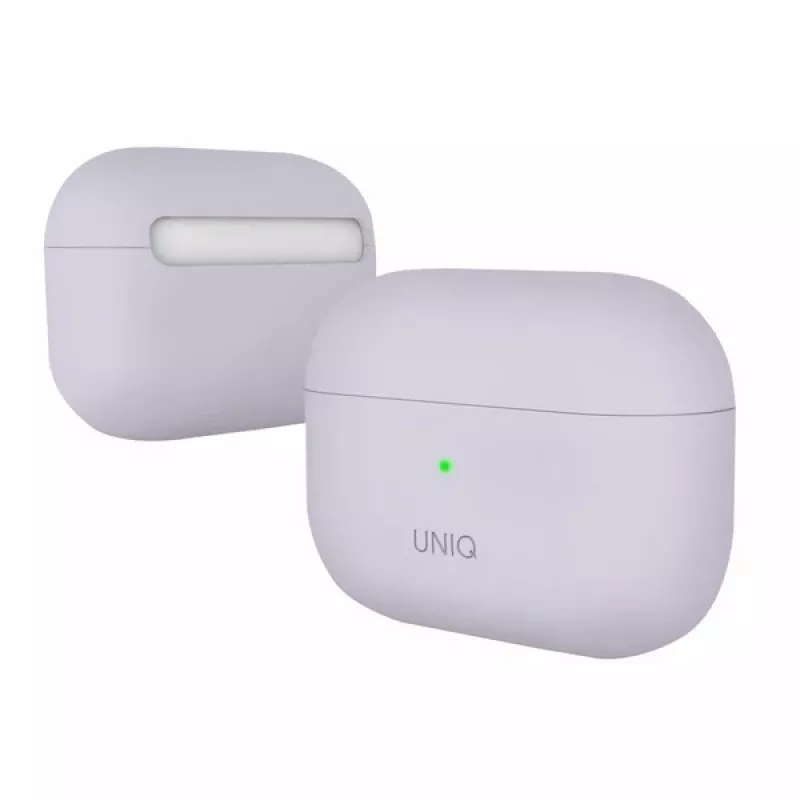 UNIQ Lino siliconenhoes voor AirPods Pro lavendel