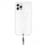 UNIQ Heldro Antimicrobial-hoesje voor iPhone 12/12 Pro 6,1 inch Natural Frost