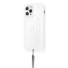 UNIQ Heldro Antimicrobial-hoesje voor iPhone 12/12 Pro 6,1 inch Natural Frost