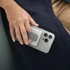 UNIQ Heldro ID magnetische portemonnee met standaard en polsband - middernachtzwart