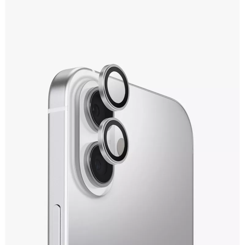 UNIQ Optix aluminium cameralensbescherming voor iPhone 17 met applicator groen