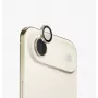 UNIQ Optix aluminium cameralensbeschermer met applicator voor Apple iPhone Air, Goud