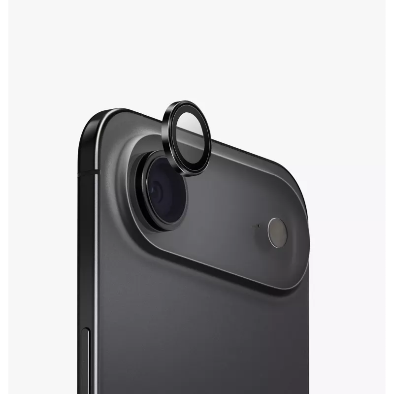 UNIQ Optix aluminium cameralensbeschermer met applicator voor Apple iPhone Air, Goud