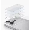 UNIQ Optix Aeroshield+ cameramodulebescherming voor iPhone 17 Pro – transparant