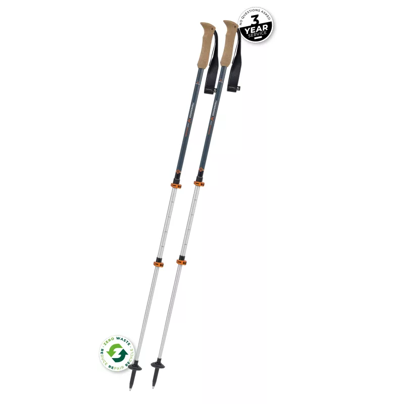 Komperdell Ridgehiker Zero trekkingstokken - Dark Sapphire