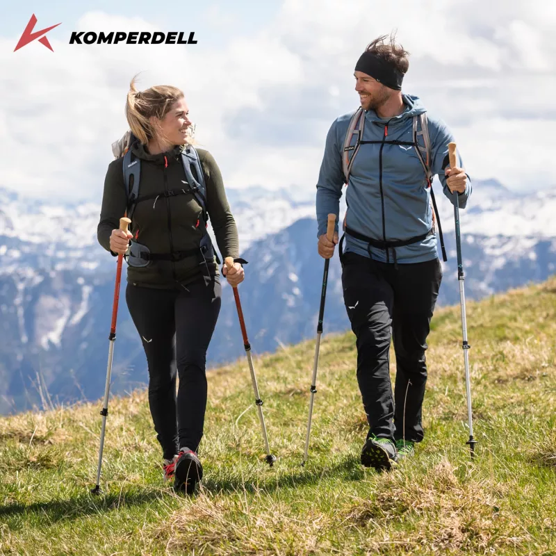 Komperdell Ridgehiker Zero trekkingstokken - Dark Sapphire