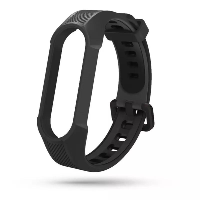 Tech-Protect Armour TPU-rubberen bandje voor Xiaomi Mi Band 7, zwart
