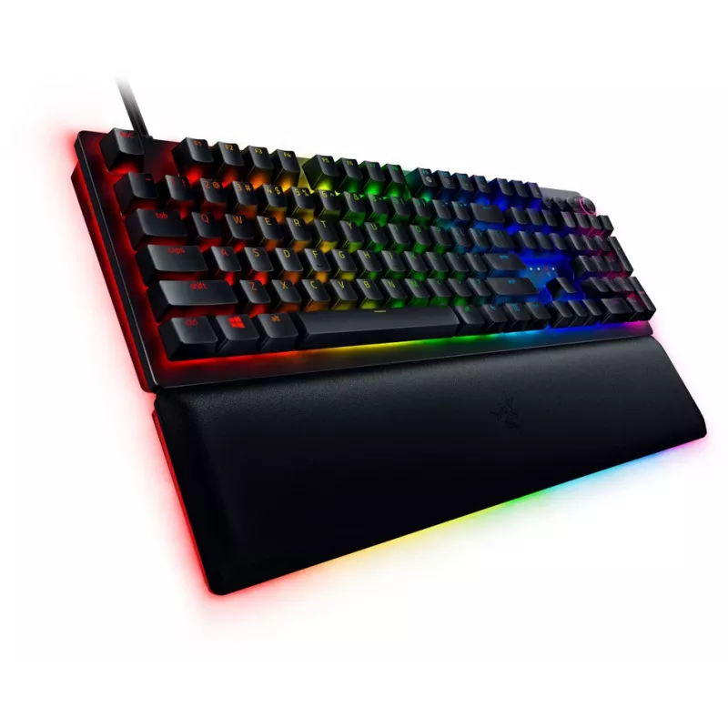 Razer Huntsman V2 bedraad gamingtoetsenbord, Analog Optical-switches, US-indeling, RGB, zwart (RZ03-03610100-R3M1)