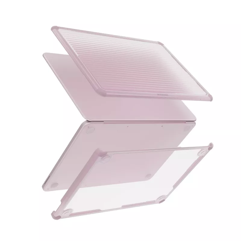 SKINARMA Vibron hard shell-hoes voor MacBook 13 inch roze