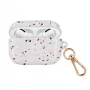 UNIQ Coehl Terrazzo hoes voor Apple AirPods Pro - naturelwit