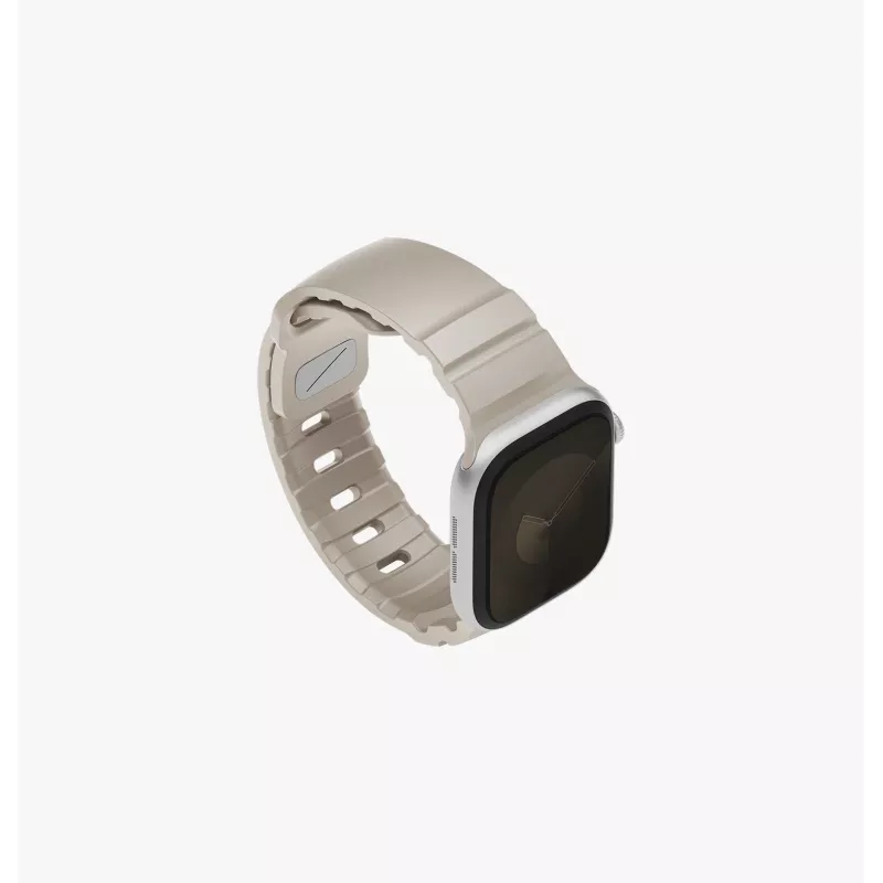 UNIQ Alton siliconen armband voor Apple Watch 42/41/40mm zandsteen
